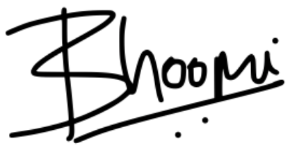 Bhoomi signature